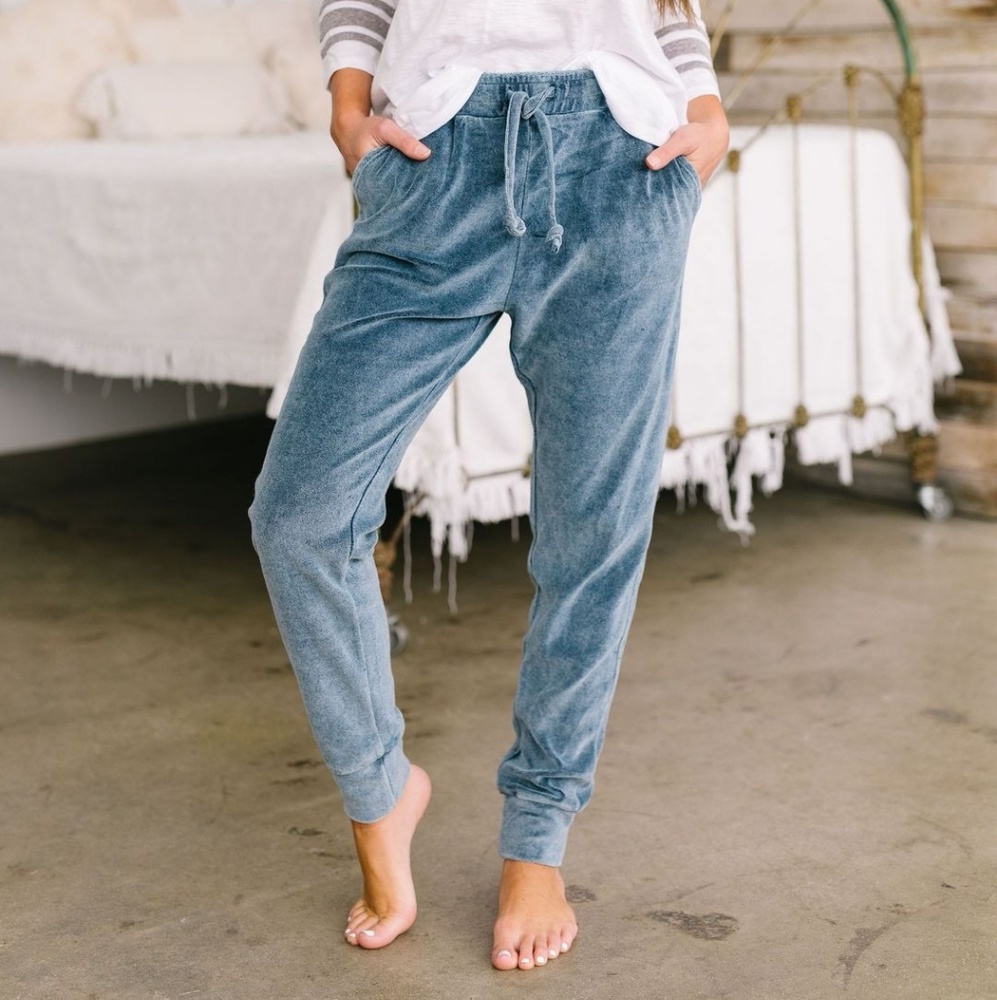 Velvet Joggers
